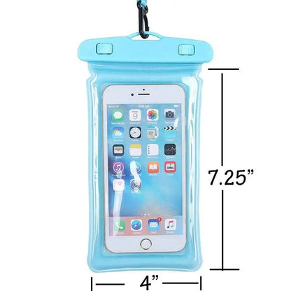 2-Pack Universal Waterproof Phone Pouches – Durable, Leak-Proof Design for Beach, Kayak, Swimming & Waterpark Activities